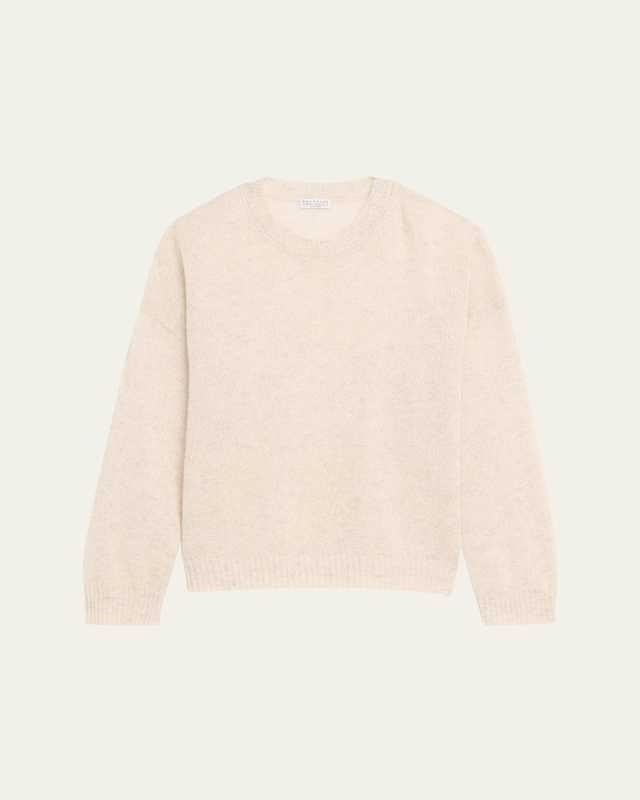 Micro Sequined Mohair Sweat